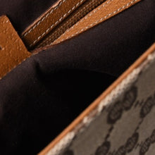 画像をギャラリービューアに読み込む, GUCCI グッチ ハンドバッグ 120895 467891 GGキャンバス レザー ベージュ ゴールド金具 美品 中古 4a000185