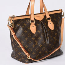 画像をギャラリービューアに読み込む, 極美品 LOUIS VUITTON ルイヴィトン パレルモPM ハンドバッグ M40145 モノグラム 2WAY PVC レザー ゴールド金具 中古 4a000392