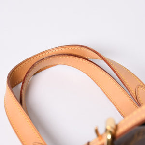 Very good condition LOUIS VUITTON Palermo PM handbag M40145 Monogram 2WAY PVC leather Gold hardware Used 4a000392