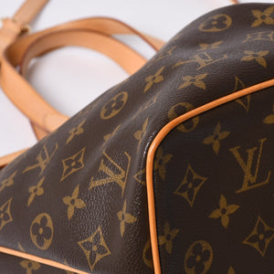 Very good condition LOUIS VUITTON Palermo PM handbag M40145 Monogram 2WAY PVC leather Gold hardware Used 4a000392