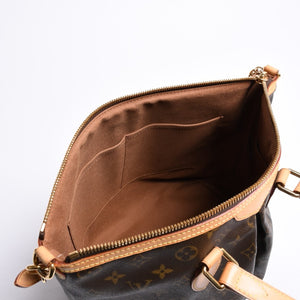 Very good condition LOUIS VUITTON Palermo PM handbag M40145 Monogram 2WAY PVC leather Gold hardware Used 4a000392