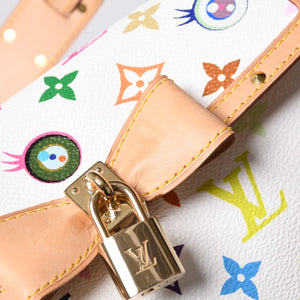 極美品 LOUIS VUITTON ルイヴィトン ハンドバッグ アイラブモノグラムPM ポシェットアイミスユー 村上隆 M92055 中古 4a000429