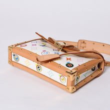 画像をギャラリービューアに読み込む, 極美品 LOUIS VUITTON ルイヴィトン ハンドバッグ アイラブモノグラムPM ポシェットアイミスユー 村上隆 M92055 中古 4a000429