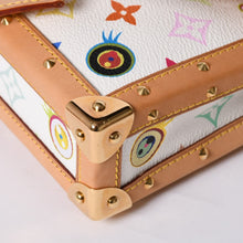 画像をギャラリービューアに読み込む, 極美品 LOUIS VUITTON ルイヴィトン ハンドバッグ アイラブモノグラムPM ポシェットアイミスユー 村上隆 M92055 中古 4a000429