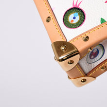 画像をギャラリービューアに読み込む, 極美品 LOUIS VUITTON ルイヴィトン ハンドバッグ アイラブモノグラムPM ポシェットアイミスユー 村上隆 M92055 中古 4a000429