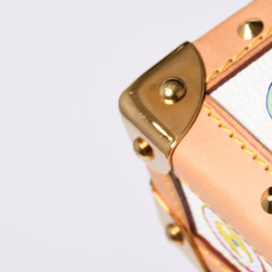極美品 LOUIS VUITTON ルイヴィトン ハンドバッグ アイラブモノグラムPM ポシェットアイミスユー 村上隆 M92055 中古 4a000429