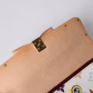 極美品 LOUIS VUITTON ルイヴィトン ハンドバッグ アイラブモノグラムPM ポシェットアイミスユー 村上隆 M92055 中古 4a000429