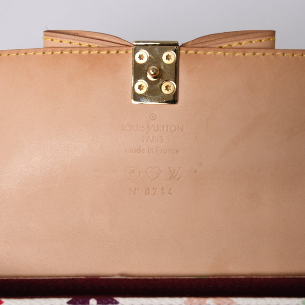極美品 LOUIS VUITTON ルイヴィトン ハンドバッグ アイラブモノグラムPM ポシェットアイミスユー 村上隆 M92055 中古 4a000429