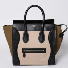 画像をギャラリービューアに読み込む, 極美品 CELINE セリーヌ Luggage Medium Shopper Handbag ラゲージ ミディアムショッパー ハンドバッグ F-AT-0152 フィービー期 中古 4a001101