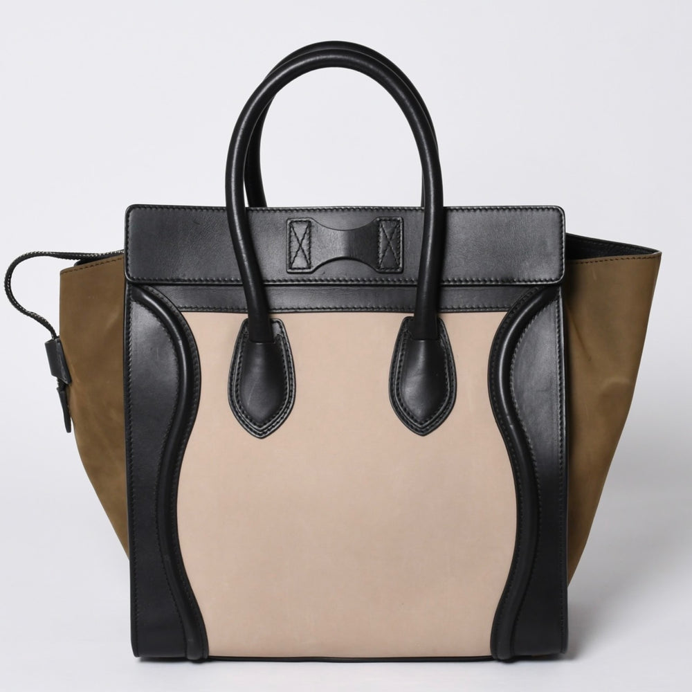 極美品 CELINE セリーヌ Luggage Medium Shopper Handbag ラゲージ ミディアムショッパー ハンドバッグ F-AT-0152 フィービー期 中古 4a001101