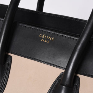 極美品 CELINE セリーヌ Luggage Medium Shopper Handbag ラゲージ ミディアムショッパー ハンドバッグ F-AT-0152 フィービー期 中古 4a001101