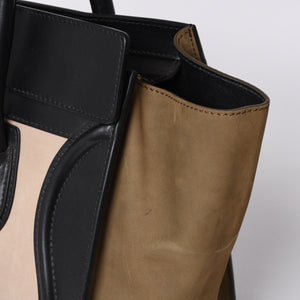 極美品 CELINE セリーヌ Luggage Medium Shopper Handbag ラゲージ ミディアムショッパー ハンドバッグ F-AT-0152 フィービー期 中古 4a001101