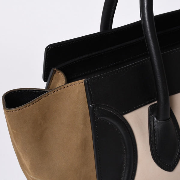 極美品 CELINE セリーヌ Luggage Medium Shopper Handbag ラゲージ ミディアムショッパー ハンドバッグ F-AT-0152 フィービー期 中古 4a001101