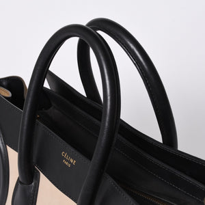 極美品 CELINE セリーヌ Luggage Medium Shopper Handbag ラゲージ ミディアムショッパー ハンドバッグ F-AT-0152 フィービー期 中古 4a001101