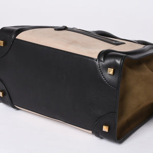 極美品 CELINE セリーヌ Luggage Medium Shopper Handbag ラゲージ ミディアムショッパー ハンドバッグ F-AT-0152 フィービー期 中古 4a001101