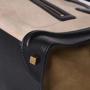 極美品 CELINE セリーヌ Luggage Medium Shopper Handbag ラゲージ ミディアムショッパー ハンドバッグ F-AT-0152 フィービー期 中古 4a001101