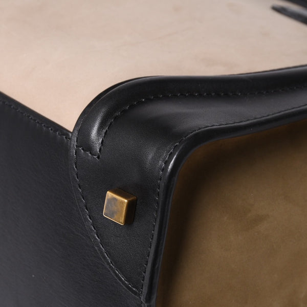 極美品 CELINE セリーヌ Luggage Medium Shopper Handbag ラゲージ ミディアムショッパー ハンドバッグ F-AT-0152 フィービー期 中古 4a001101