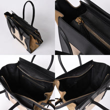 画像をギャラリービューアに読み込む, 極美品 CELINE セリーヌ Luggage Medium Shopper Handbag ラゲージ ミディアムショッパー ハンドバッグ F-AT-0152 フィービー期 中古 4a001101