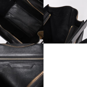 極美品 CELINE セリーヌ Luggage Medium Shopper Handbag ラゲージ ミディアムショッパー ハンドバッグ F-AT-0152 フィービー期 中古 4a001101
