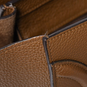CELINE セリーヌ Micro Shopper luggage Handbag ラゲージ マイクロショッパー ハンドバッグ F-CU-1116 フィービー期 美品 中古 4a001103