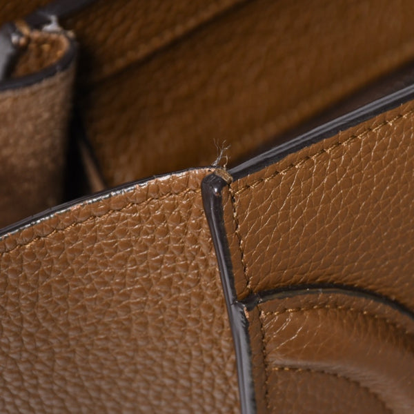 CELINE セリーヌ Micro Shopper luggage Handbag ラゲージ マイクロショッパー ハンドバッグ F-CU-1116 フィービー期 美品 中古 4a001103