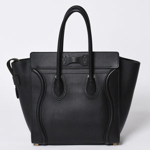 極美品 CELINE セリーヌ Micro Shopper luggage Handbag ラゲージ マイクロショッパー ハンドバッグ S-AT-5117 フィービー期 中古 4a001102