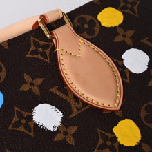画像をギャラリービューアに読み込む, 新品同様 LOUIS VUITTON ルイヴィトン オンザゴーMM 草間彌生 ハンド ショルダー バッグ 2WAY レザー モノグラム M46379 ブラウン 中古 4a001452