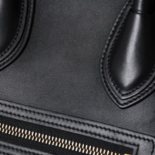 画像をギャラリービューアに読み込む, 極美品 CELINE セリーヌ Micro Shopper luggage Handbag ラゲージ マイクロショッパー ハンドバッグ S-AT-5117 フィービー期 中古 4a001102