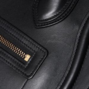 極美品 CELINE セリーヌ Micro Shopper luggage Handbag ラゲージ マイクロショッパー ハンドバッグ S-AT-5117 フィービー期 中古 4a001102