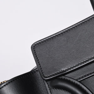 極美品 CELINE セリーヌ Micro Shopper luggage Handbag ラゲージ マイクロショッパー ハンドバッグ S-AT-5117 フィービー期 中古 4a001102