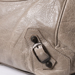 BALENCIAGA バレンシアガ ザ・サンデー Tote Bag 228750 1570 トートバッグ ハンドバッグ グレージュ 美品 中古 4a000162