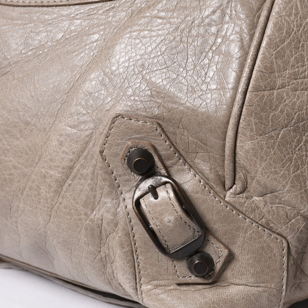 BALENCIAGA バレンシアガ ザ・サンデー Tote Bag 228750 1570 トートバッグ ハンドバッグ グレージュ 美品 中古 4a000162