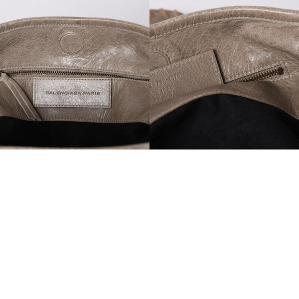 BALENCIAGA バレンシアガ ザ・サンデー Tote Bag 228750 1570 トートバッグ ハンドバッグ グレージュ 美品 中古 4a000162
