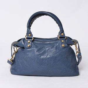 BALENCIAGA Handbag Balenciaga The City 2WAY Shoulder Bag Pink Leather 501038 Good Condition Used 4a000386