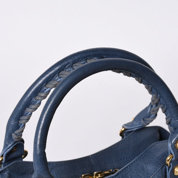 BALENCIAGA Handbag Balenciaga The City 2WAY Shoulder Bag Pink Leather 501038 Good Condition Used 4a000386