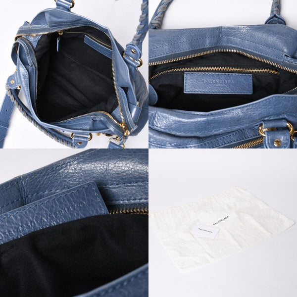 BALENCIAGA Handbag Balenciaga The City 2WAY Shoulder Bag Pink Leather 501038 Good Condition Used 4a000386