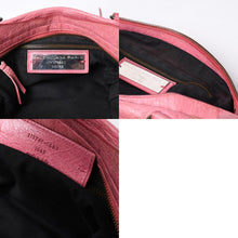 画像をギャラリービューアに読み込む, BALENCIAGA バレンシアガ The City ザ シティ 2WAY ハンドバッグ ショルダーバッグ ピンク 115748 美品 中古 4a000369