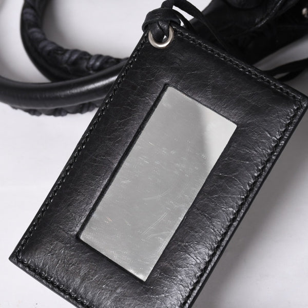 BALENCIAGA バレンシアガ ハンドバッグ バレンシアガ シティ 2WAY ショルダーバッグ ブラック レザー 235223 美品 中古 4a000409