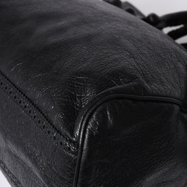 BALENCIAGA バレンシアガ ハンドバッグ バレンシアガ シティ 2WAY ショルダーバッグ ブラック レザー 235223 美品 中古 4a000409