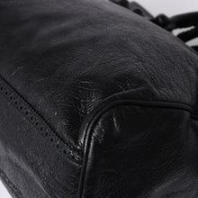 画像をギャラリービューアに読み込む, BALENCIAGA バレンシアガ ハンドバッグ バレンシアガ シティ 2WAY ショルダーバッグ ブラック レザー 235223 美品 中古 4a000409