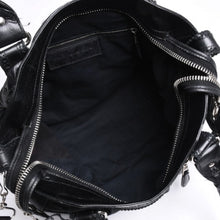 画像をギャラリービューアに読み込む, BALENCIAGA バレンシアガ ハンドバッグ バレンシアガ シティ 2WAY ショルダーバッグ ブラック レザー 235223 美品 中古 4a000409