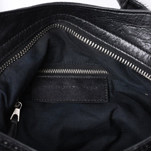 BALENCIAGA バレンシアガ ハンドバッグ バレンシアガ シティ 2WAY ショルダーバッグ ブラック レザー 235223 美品 中古 4a000409