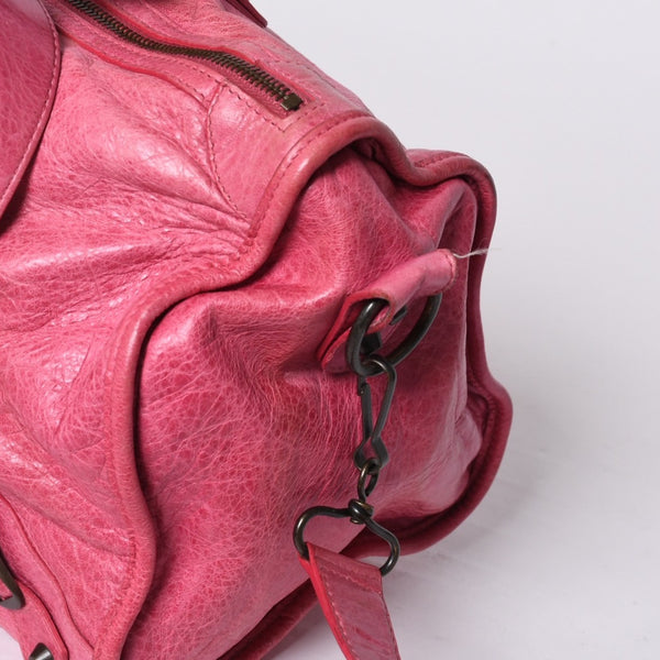 BALENCIAGA Handbag Balenciaga Maxi Twiggy 2WAY Shoulder Bag Pink Leather 241423 Good Condition Used 4a000379