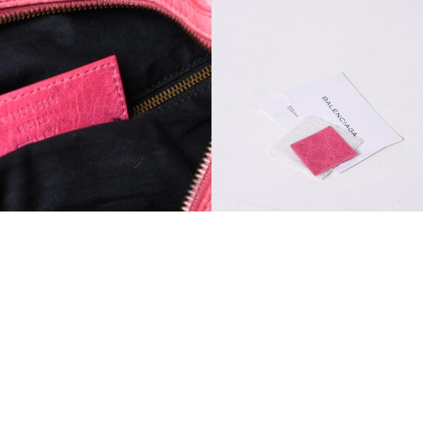 BALENCIAGA Handbag Balenciaga Maxi Twiggy 2WAY Shoulder Bag Pink Leather 241423 Good Condition Used 4a000379