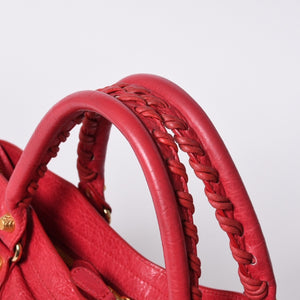 BALENCIAGA Giant City Balenciaga Giant City 2WAY bag 281770 Leather Pink Gold hardware Good condition Used 4a000137