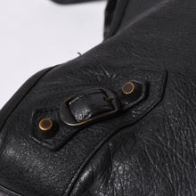 Load image into Gallery viewer, BALENCIAGA バレンシアガ ザシティ 2WAYバッグ ハンドバッグ ショルダーバッグ 115748 レザー ブラック ゴールド金具 美品 中古 4a000364