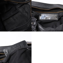 Load image into Gallery viewer, BALENCIAGA バレンシアガ ザシティ 2WAYバッグ ハンドバッグ ショルダーバッグ 115748 レザー ブラック ゴールド金具 美品 中古 4a000364