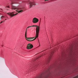BALENCIAGA Handbag Balenciaga The Town 2WAY Shoulder Bag Pink Leather 240579 Good Condition Used 4a000419