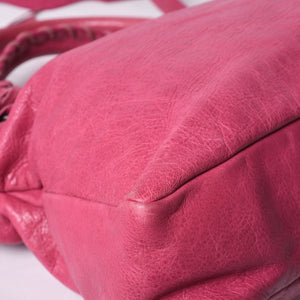 BALENCIAGA Handbag Balenciaga The Town 2WAY Shoulder Bag Pink Leather 240579 Good Condition Used 4a000419
