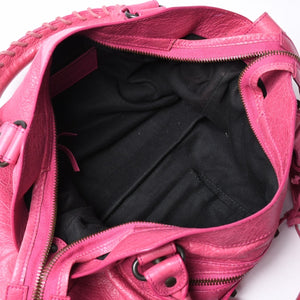 BALENCIAGA Handbag Balenciaga The Town 2WAY Shoulder Bag Pink Leather 240579 Good Condition Used 4a000419
